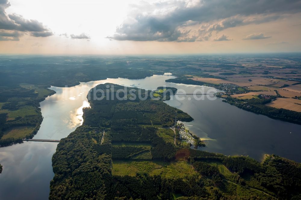 Soest aus der Vogelperspektive: Möhnesee bei Soest im Bundesland Nordrhein-Westfalen