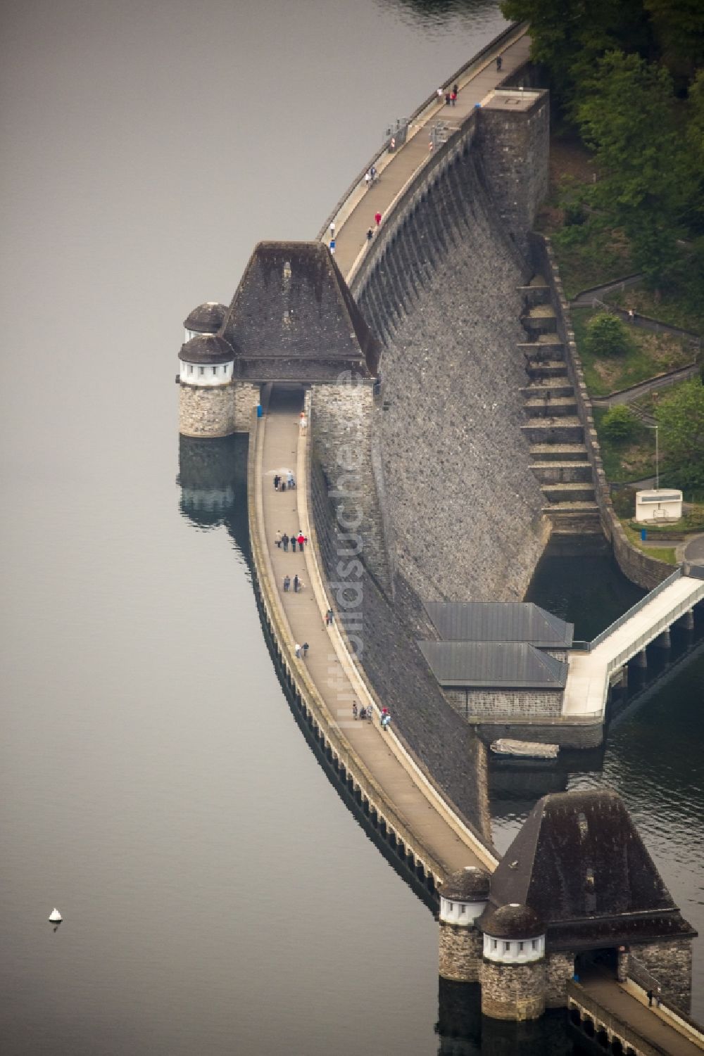 Luftaufnahme Möhnesee - Möhnetalsperre in Möhnesee im Bundesland Nordrhein-Westfalen