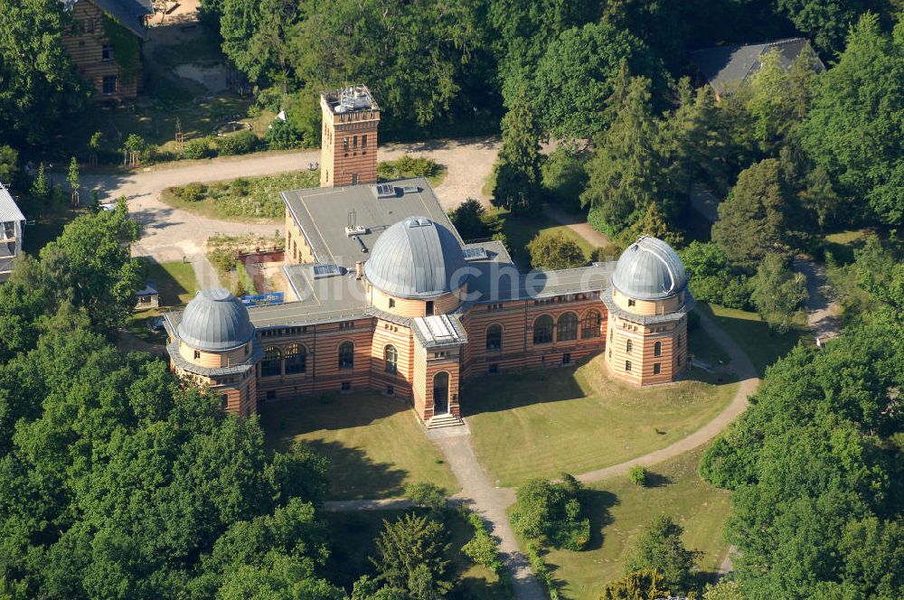 Potsdam aus der Vogelperspektive: Michelsonhaus Potsdam-Institut für Klimafolgenforschung