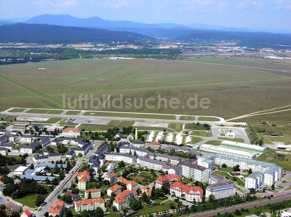 Luftaufnahme Wiener Neustadt (Österreich) - Militärflugplatz - Wiener Neustadt (Österreich)