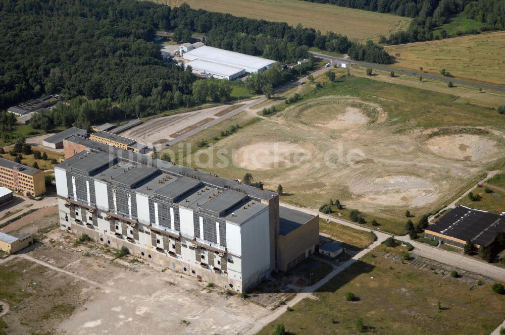 ESPENHAIN aus der Vogelperspektive: Mitteldeutscher Industriepark Espenhain