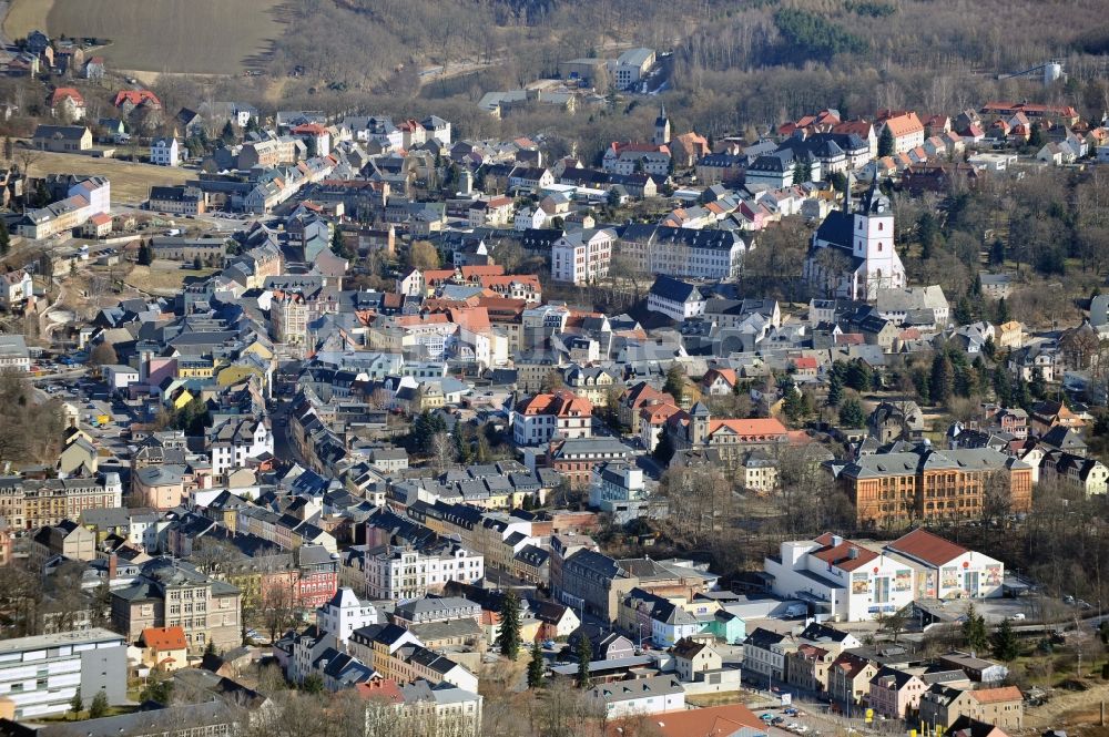 Luftbild Mittweida - Mittweida im Bundesland Sachsen