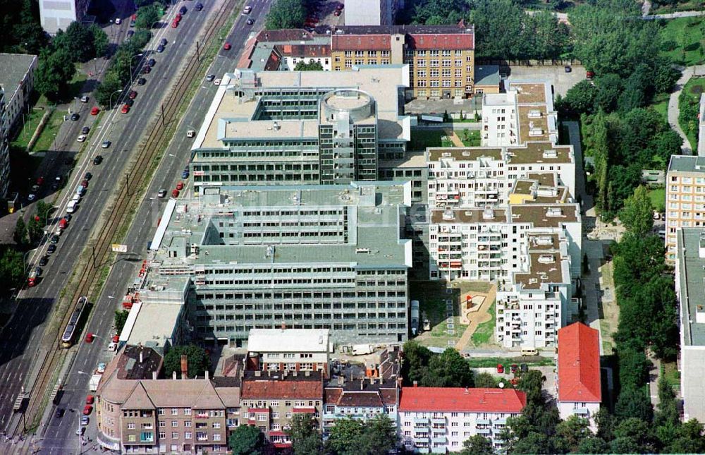 Berlin-Lichtenberg von oben - Möllendorf-Passagen der Bayerischen Hausbau an der Möllendorfstraße in Berlin-Lichtenberg