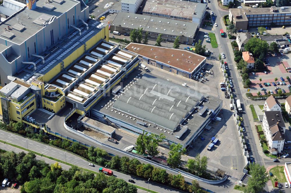 Frankfurt am Main aus der Vogelperspektive: Müllheizkraftwerk der FES GmbH Frankfurt / Main in Hessen