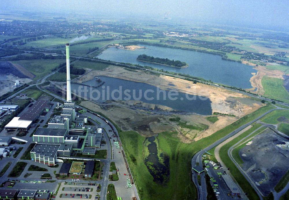 Luftbild Kamp-Lintfort - Asdonkshof - Müllverbrennungsanlage MVA Asdonkshof