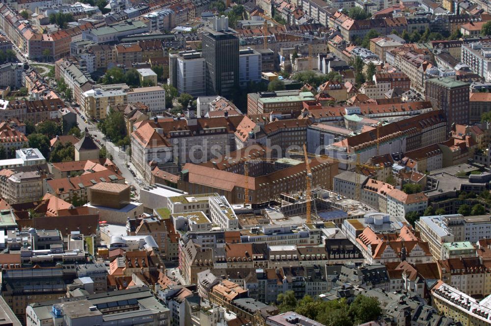 Münchne von oben - München Oberanger