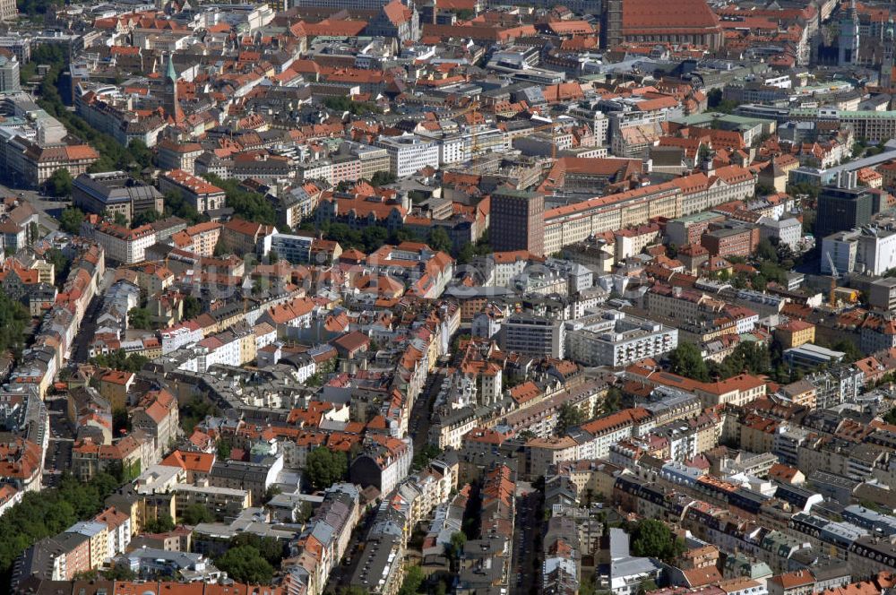 Luftaufnahme München - München Stadtansicht