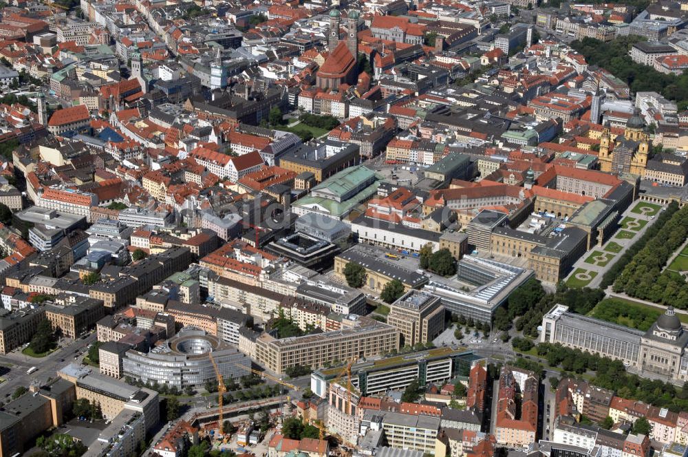 München aus der Vogelperspektive: München Stadtansicht