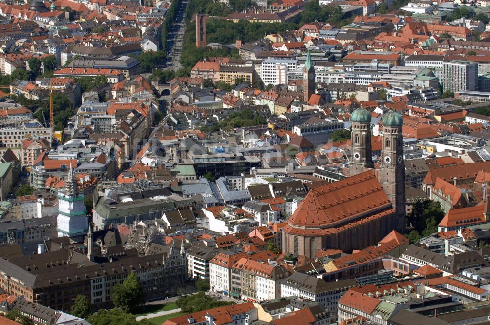 München aus der Vogelperspektive: München Stadtansicht