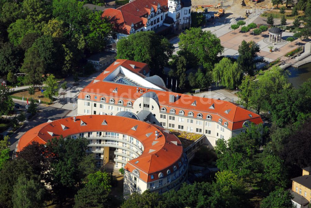 Bad Schmiedeberg von oben - Moor-, Mineral- und Kneippheilbad Bad Schmiedeberg