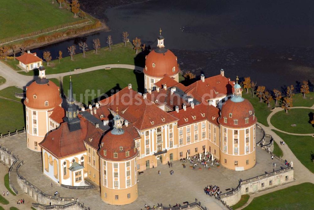 Luftbild Moritzburg bei Dresden - Moritzburg