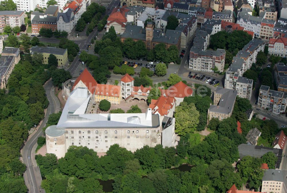 Halle / Saale aus der Vogelperspektive: Moritzburg Halle / Saale