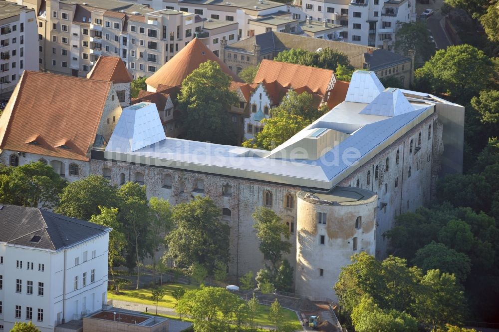 Halle (Saale) aus der Vogelperspektive: Moritzburg in Halle (Saale) im Bundesland Sachsen-Anhalt