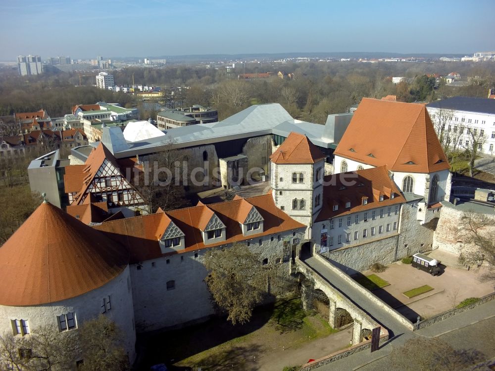 Halle / Saale von oben - Moritzburg in Halle (Saale) im Bundesland Sachsen-Anhalt