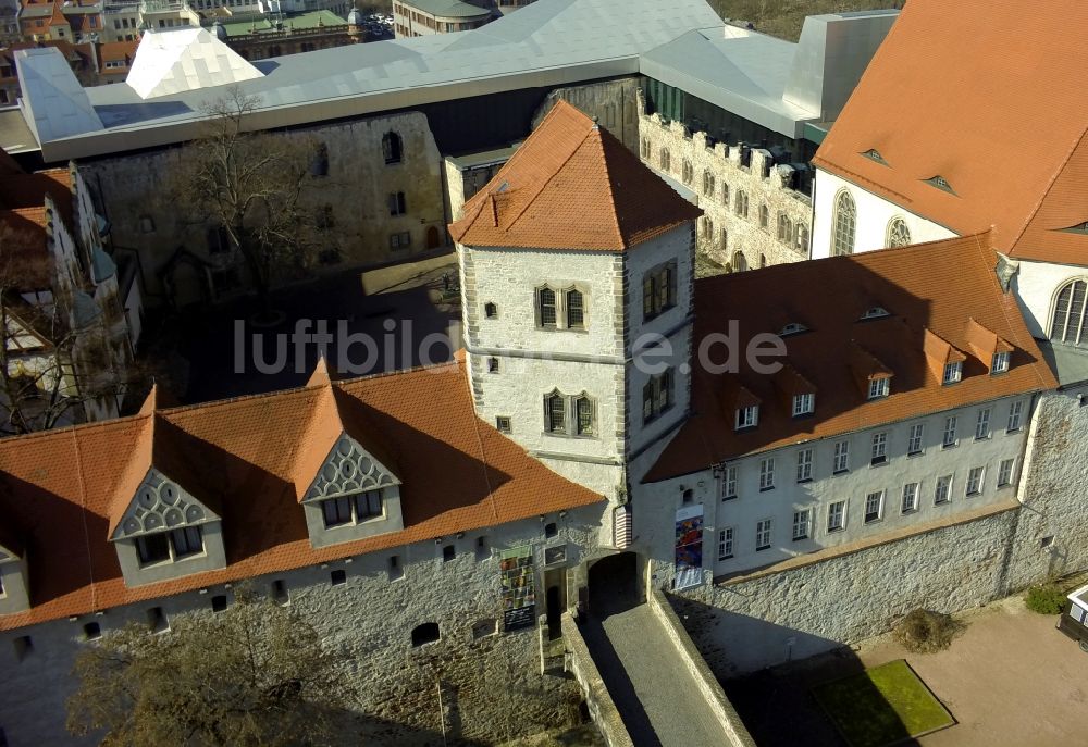 Halle / Saale von oben - Moritzburg in Halle (Saale) im Bundesland Sachsen-Anhalt