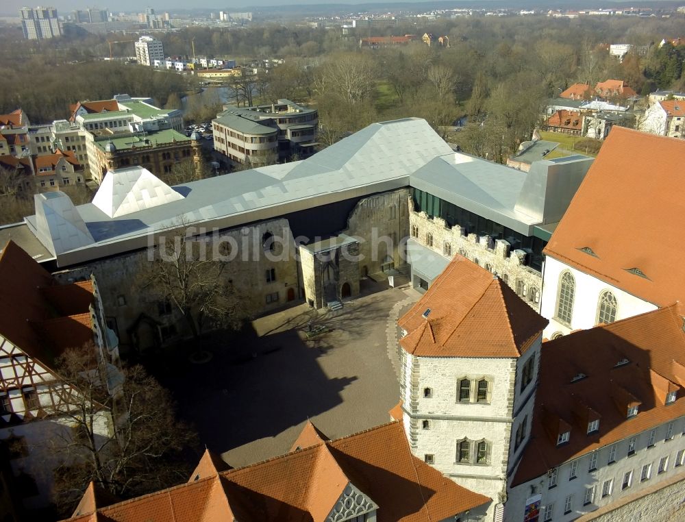 Halle / Saale aus der Vogelperspektive: Moritzburg in Halle (Saale) im Bundesland Sachsen-Anhalt