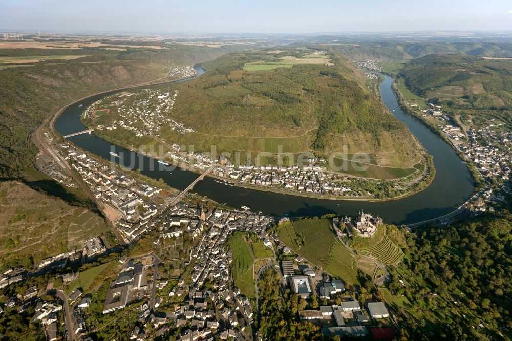 Luftbild Cochem - Mosel bei Cochem im Bundesland Rheinland-Pfalz