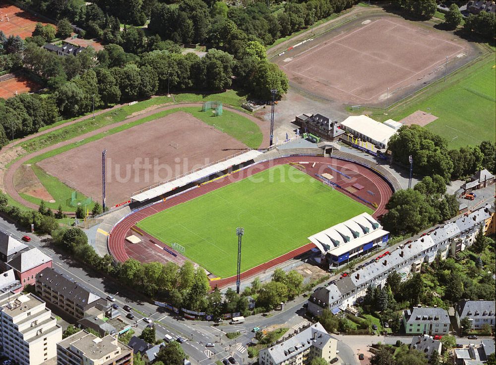 Trier aus der Vogelperspektive: Moselstadion in Trier