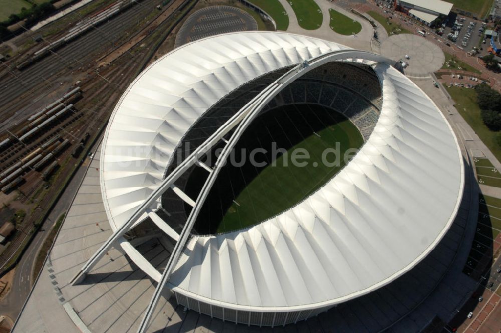 Durban von oben - Moses-Mabhida-Stadion / Stadium in Durban Südafrika / South Africa