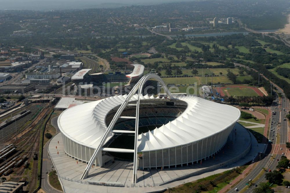 Luftbild Durban - Moses-Mabhida-Stadion / Stadium in Durban Südafrika / South Africa