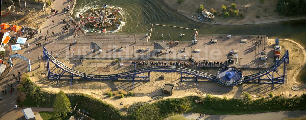 Bottrop aus der Vogelperspektive: Movie Park Germany Bottrop-Kirchhellen