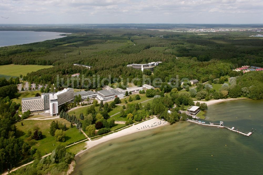 Luftbild Klink - Müritz Hotel und Müritz Klinik in Klink im Bundesland Mecklenburg-Vorpommern