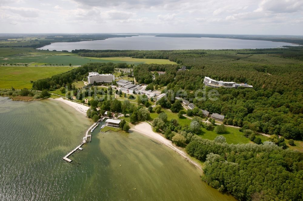 Luftaufnahme Klink - Müritz Hotel und Müritz Klinik in Klink im Bundesland Mecklenburg-Vorpommern