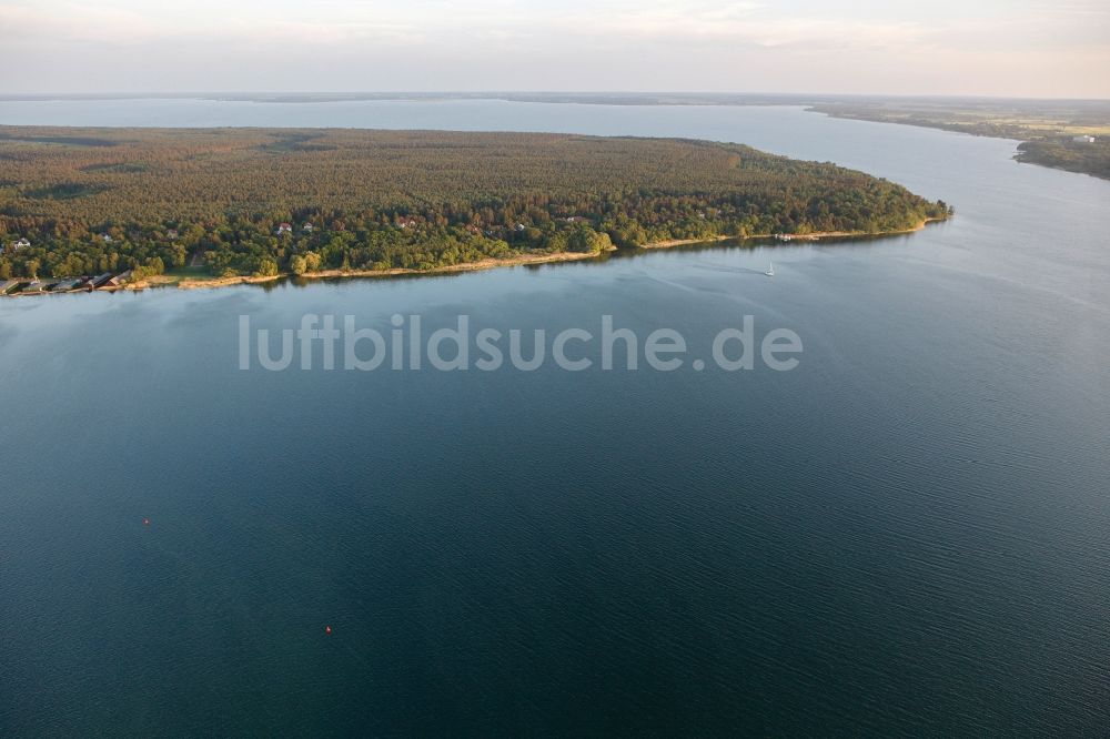 Luftbild Waren (Müritz) - Müritz - Nationalpark bei Waren im Bundesland Mecklenburg-Vorpommern