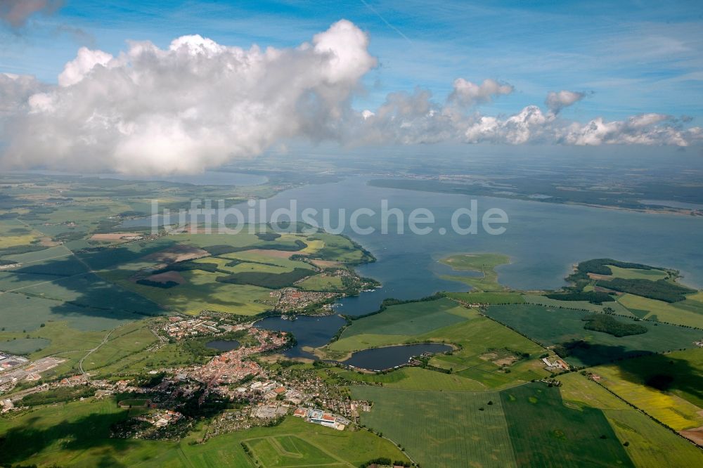 Rechlin aus der Vogelperspektive: Müritz in Rechlin im Bundesland Mecklenburg-Vorpommern