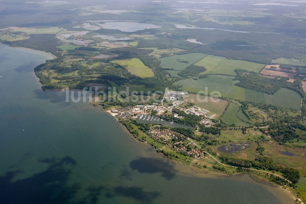 Luftbild Rechlin - Müritz in Rechlin im Bundesland Mecklenburg-Vorpommern