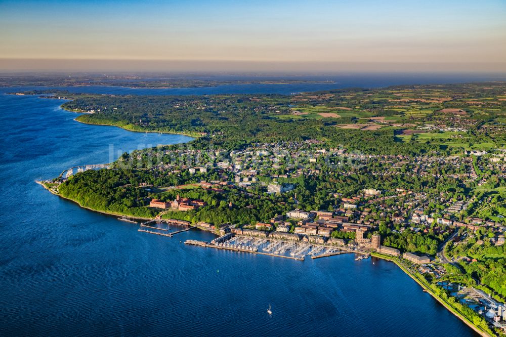 Luftbild Flensburg - Mürwik Stadteil in Flensburg im Bundesland Schleswig-Holstein, Deutschland