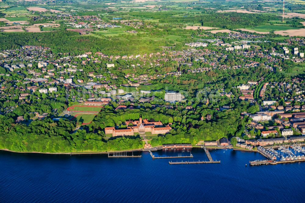 Luftaufnahme Flensburg - Mürwik Stadteil in Flensburg im Bundesland Schleswig-Holstein, Deutschland