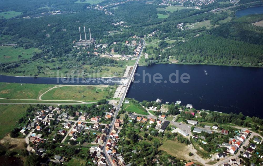 Luftaufnahme Friedersdorf (Sachsen-Anhalt) - Muldestausee - Friedersdorf (Sachsen-Anhalt)