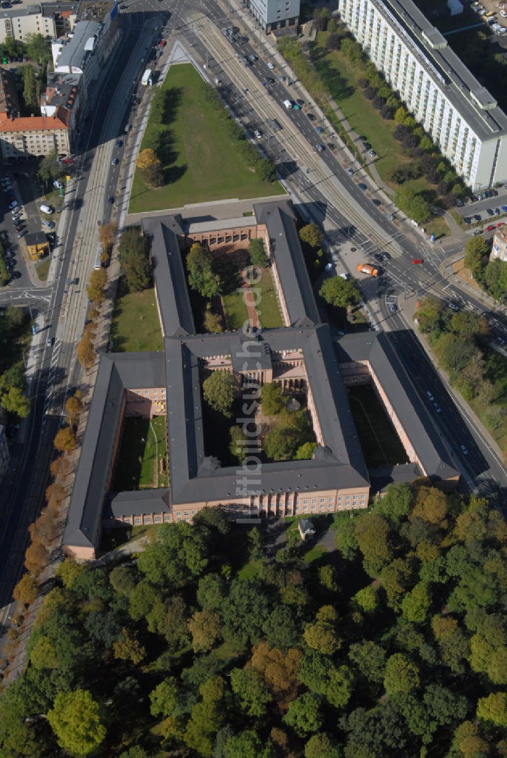 Luftaufnahme Leipzig - Museen im Grassi in Leipzig