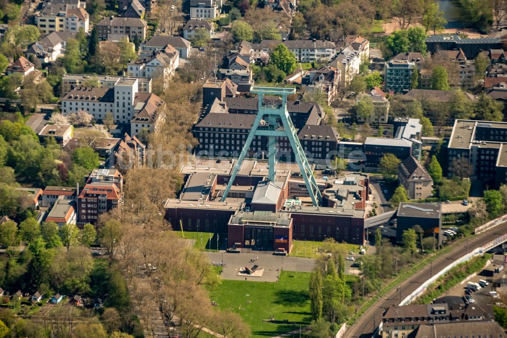 Bochum aus der Vogelperspektive: Museum Deutsches Bergbau-Museum in Bochum im Bundesland Nordrhein-Westfalen, Deutschland