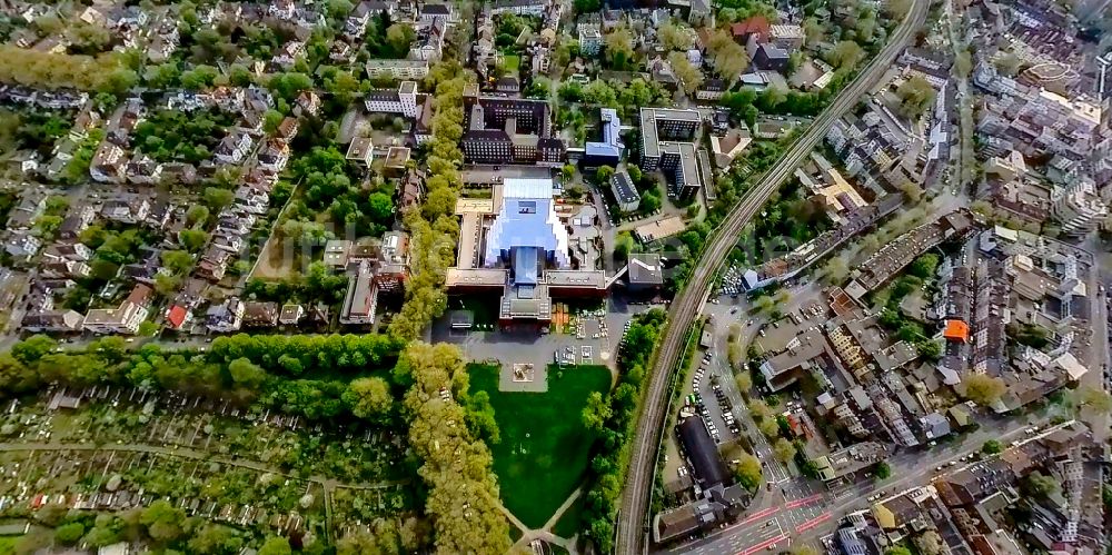 Bochum aus der Vogelperspektive: Museum Deutsches Bergbau-Museum in Bochum im Bundesland Nordrhein-Westfalen, Deutschland