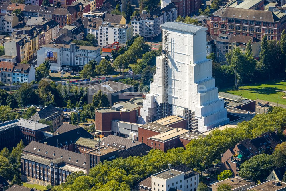 Bochum von oben - Museum Deutsches Bergbau-Museum in Bochum im Bundesland Nordrhein-Westfalen, Deutschland