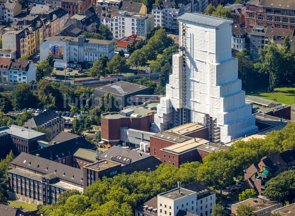 Bochum aus der Vogelperspektive: Museum Deutsches Bergbau-Museum in Bochum im Bundesland Nordrhein-Westfalen, Deutschland