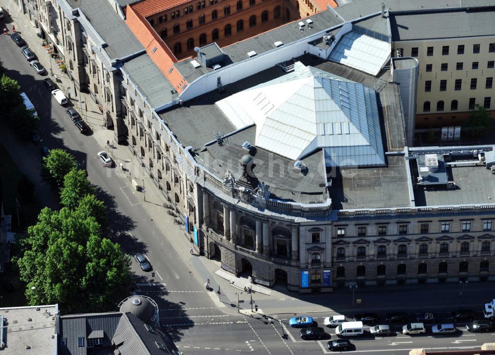 Berlin Mitte von oben - Museum für Kommunikation Berlin