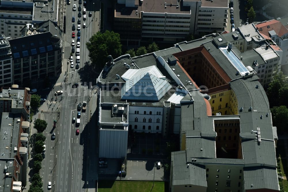 Berlin von oben - Museum für Kommunikation in Berlin-Mitte