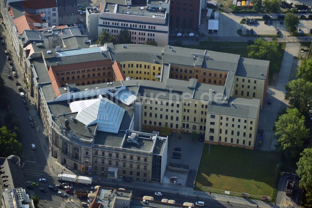 Berlin aus der Vogelperspektive: Museum für Kommunikation an der Leipziger Straße im Bezirk Mitte in Berlin