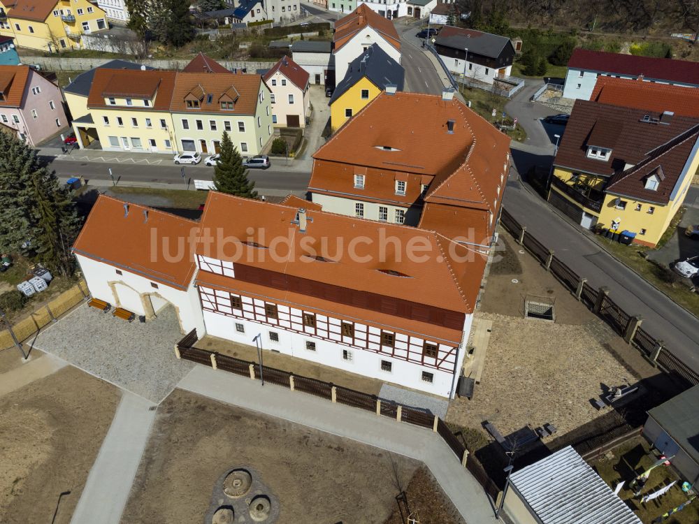 Luftbild Dippoldiswalde - Museum LOHGERBER MUSEUM & GALERIE in Dippoldiswalde im Bundesland Sachsen, Deutschland