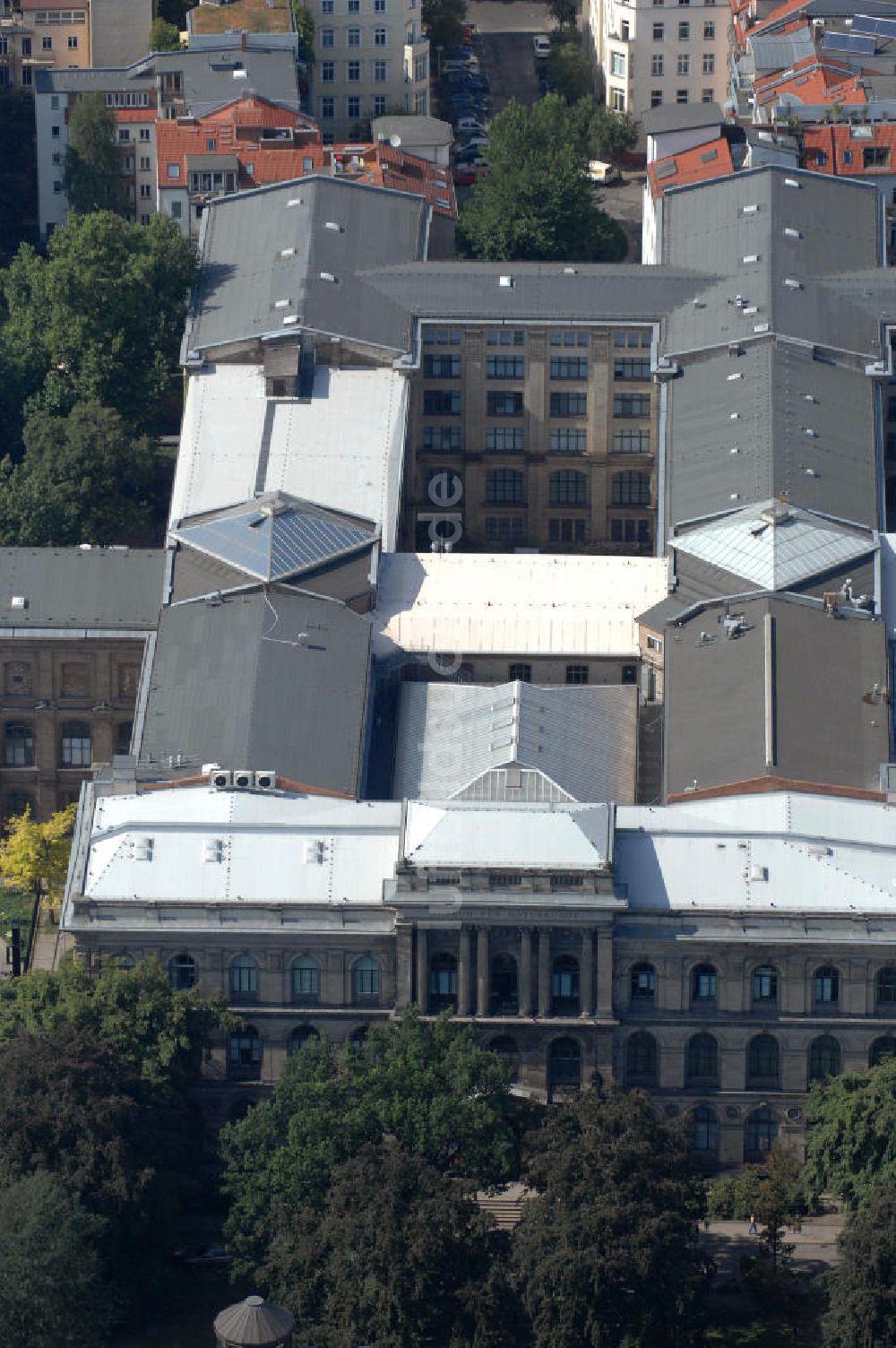 Berlin aus der Vogelperspektive: Museum für Naturkunde in Berlin