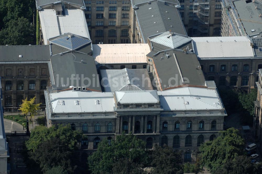 Luftbild Berlin - Museum für Naturkunde in Berlin