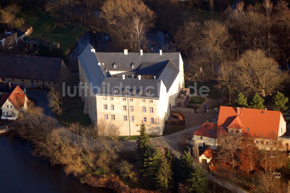 Luftaufnahme Frohburg - Museum im Schloss Frohburg