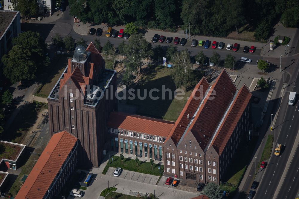 Luftbild Braunschweig - Museum Staatliches Naturhistorisches Museum und Haus der Wissenschaft Braunschweig in Braunschweig im Bundesland Niedersachsen, Deutschland