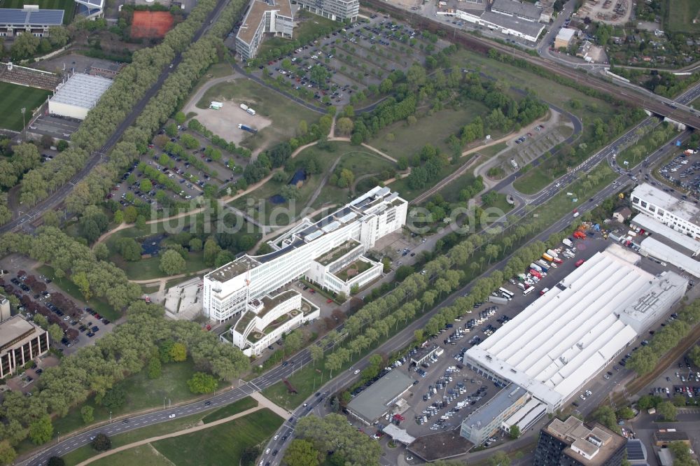 Mannheim von oben - Museum Technoseum in Mannheim im Bundesland Baden-Württemberg