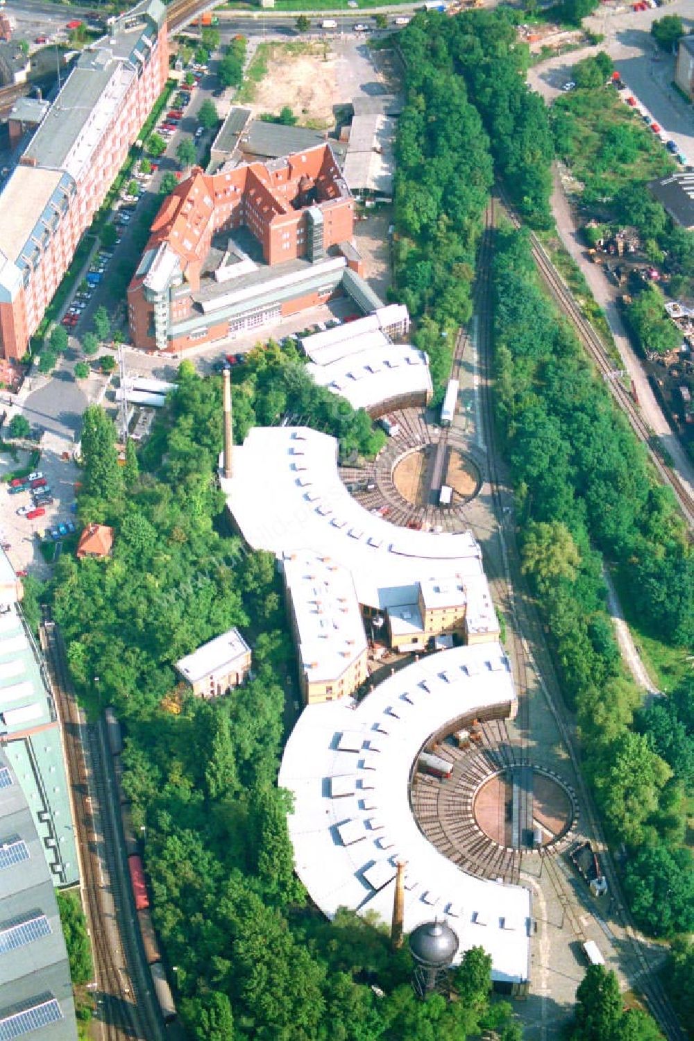 Luftbild Berlin / Kreuzberg - Museum für Verkehr und Technik in Berlin Kreuzberg.