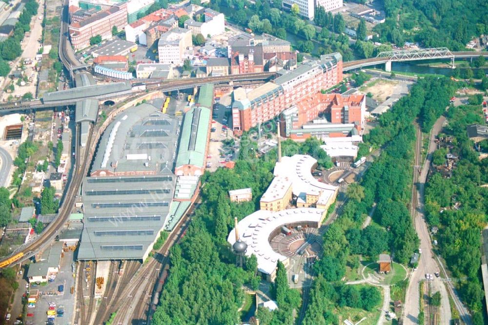 Luftaufnahme Berlin / Kreuzberg - Museum für Verkehr und Technik in Berlin Kreuzberg.