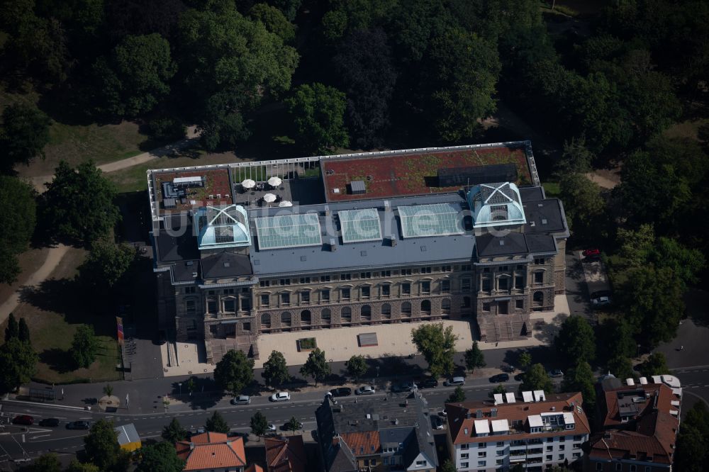 Luftbild Braunschweig - Museums- Gebäude- Ensemble Herzog Anton Ulrich-Museum in Braunschweig im Bundesland Niedersachsen